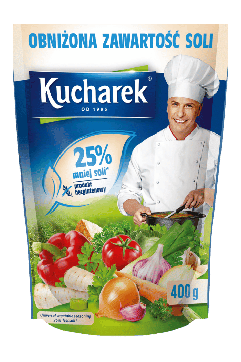 Przyprawa do Potraw Kucharek 25% mniej soli
