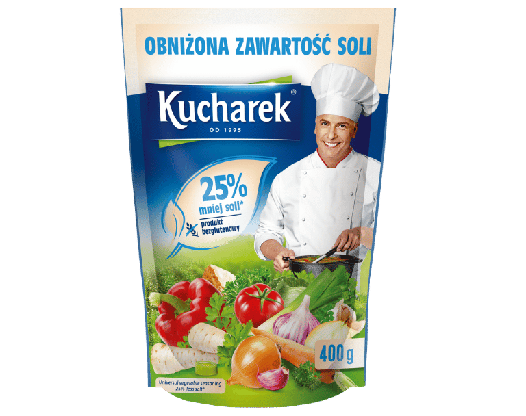 Przyprawa do Potraw Kucharek 25% mniej soli
