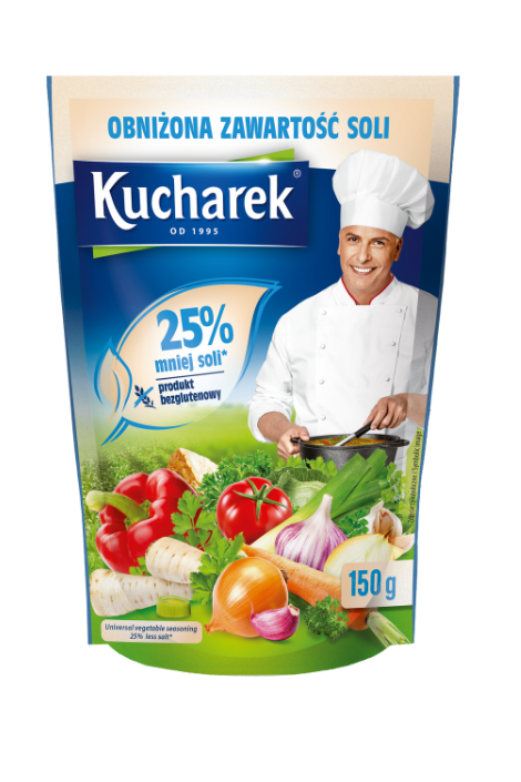 Przyprawa do Potraw Kucharek 25% mniej soli