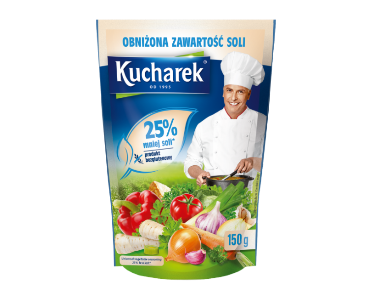 Przyprawa do Potraw Kucharek 25% mniej soli