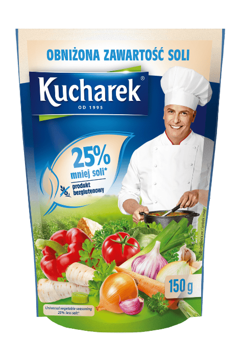 Przyprawa do Potraw Kucharek 25% mniej soli
