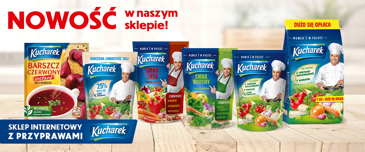 Produkty Kucharek dostępne online!