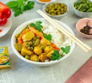 Ekspresowe curry z kurczaka z ryżem