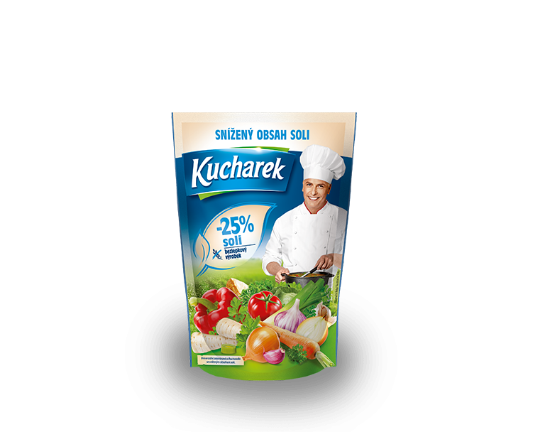 Kucharek -25% soli