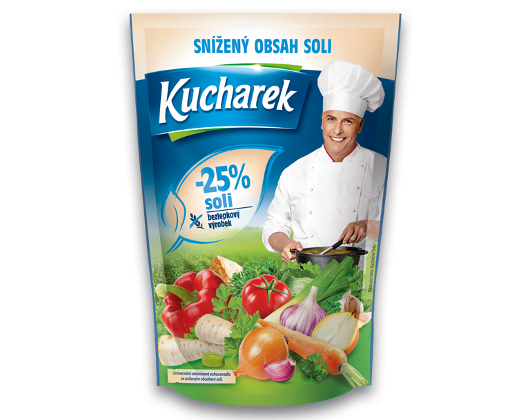 Kucharek -25% soli