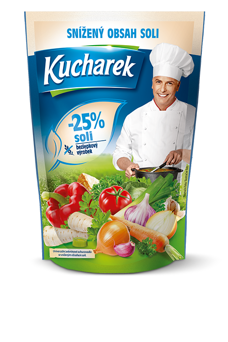 Kucharek -25% soli