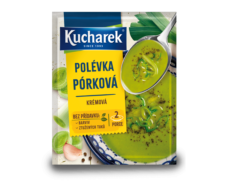 Pórková polévka krémová