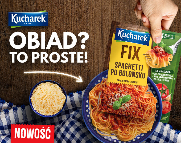 NOWOŚĆ! Fixy Kucharek polecają się na obiad