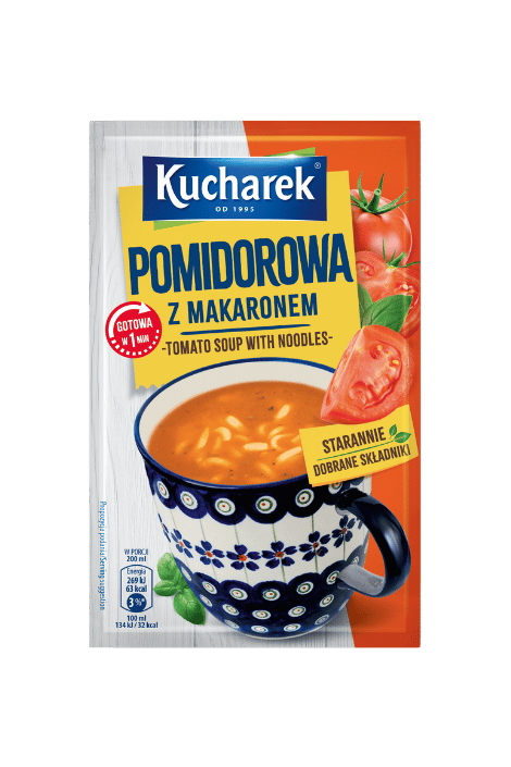 Pomidorowa z makaronem