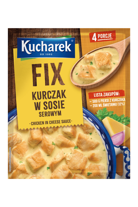 Chicken in Cheese Sauce